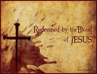The spilled blood of Jesus.