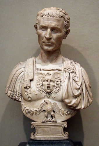 the bust of julius caesar