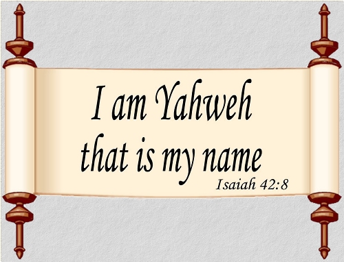I Am Yahweh Scroll.