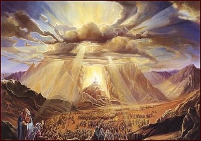 'God' on the mountain.