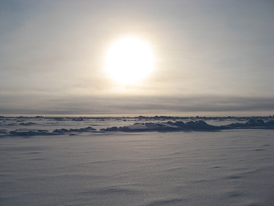 Sun At The North Pole