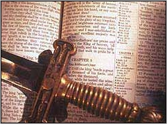The Sword Of The Hebrews is the 'Torah'.